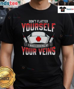 Funny nurse saying on a hospital nurses quote T-shirt, showcasing humor and pride in nursing profession.