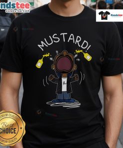 Funny Trendy Lamar Mustard T-Shirt featuring a quirky design, perfect for casual outings and adding humor to your wardrobe.