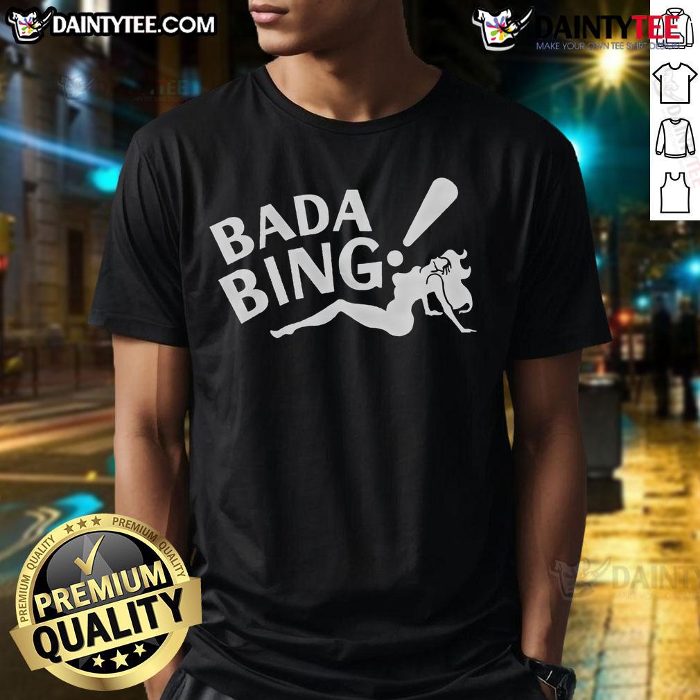 Funny Vintage Bada Sarcastic Bing Retro Sexy Girl T Shirt Funny vintage Bada Sarcastic Bing t-shirt featuring a retro sexy girl graphic, perfect for humorous fashion lovers.