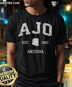 Vintage athletic sports T-shirt featuring 'Good Ajo Arizona AZ' design, perfect for fans of Ajo, Arizona.