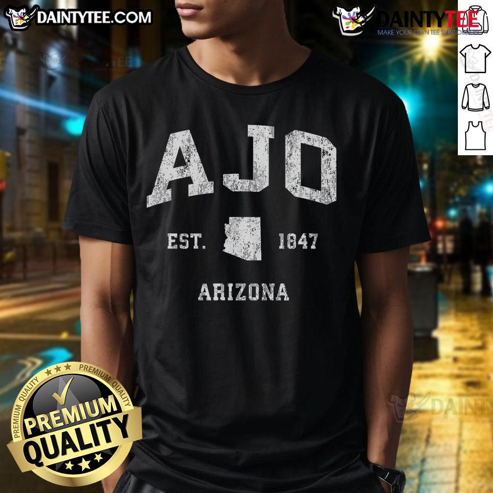 Good Ajo Arizona Az Vintage Athletic Sports T Shirt Vintage athletic sports T-shirt featuring 'Good Ajo Arizona AZ' design, perfect for fans of Ajo, Arizona.