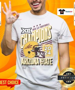 Good Arizona State Big 12 Champions T-Shirt featuring bold graphics celebrating ASU's championship victory.