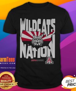 Good Arizona Wildcats Nation T-Shirt featuring bold graphics, perfect for fans supporting the Wildcats in style.