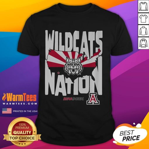Good Arizona Wildcats Nation T-Shirt featuring bold graphics, perfect for fans supporting the Wildcats in style.
