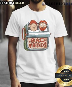 Good Bad Friends Beastie Friends T-Shirt featuring a playful graphic design perfect for casual wear and friendship celebrations.