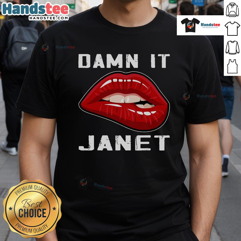 Good Damn It Janet Vintage Movie Kawaii T Shirt Good Damn It Janet Vintage Movie Kawaii T-Shirt featuring colorful retro design and playful graphics for fans.