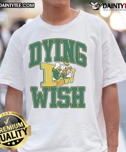 Good Dying Wishmas Donald Duck T-Shirt featuring a festive design with Donald Duck in holiday attire.