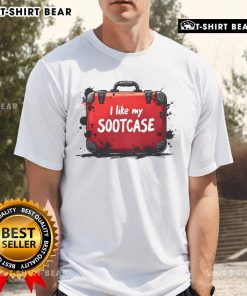 Funny Trump Victory 2024 meme T-shirt featuring 'Good I Like My Suitcase' slogan, perfect for supporters and humor lovers.