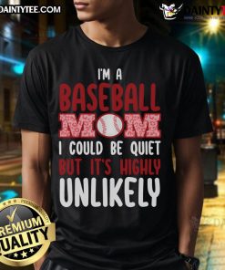 Funny Baseball Mama T-Shirt for Mother's Day, celebrating proud baseball moms with playful design and vibrant colors.