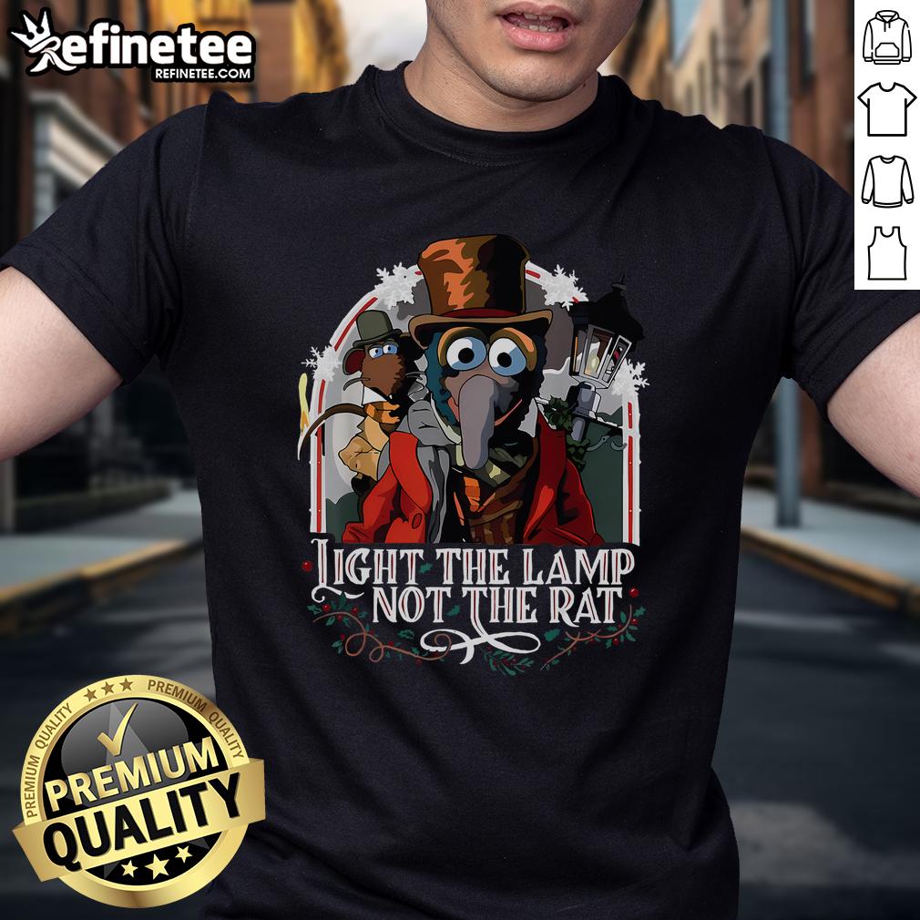 Good Light The Lamp Not The Rat Christmas T Shirt Good Light The Lamp Not The Rat Christmas T-Shirt featuring festive graphics and playful holiday themes for winter celebrations.