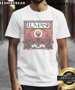 Good Lumasi Sun and Moon T-Shirt featuring a vibrant celestial design perfect for casual wear.