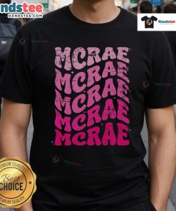 Good Mcrae Personalized Name I Love Mcrae 70s Vintage T-Shirt with retro design and vibrant colors, perfect for nostalgia lovers.