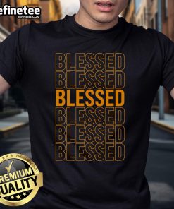 Good Orange Blessed Orange T-Shirt showcasing vibrant orange color and unique design, perfect for casual wear.
