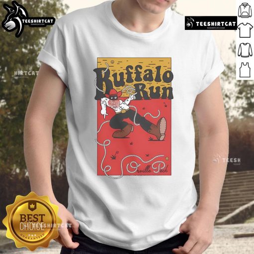 Good Orville Peck Buffalo Run T-Shirt featuring vibrant design and bold graphics, perfect for fans of Orville Peck.