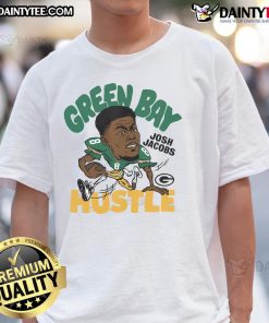 Good Packers Homage Josh Jacobs T-Shirt featuring a stylish design celebrating the NFL star's legacy.
