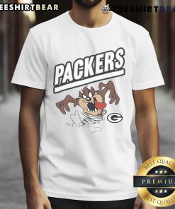 Good Packers Homage Taz T-Shirt featuring a vibrant Taz graphic, perfect for fans of the Green Bay Packers.