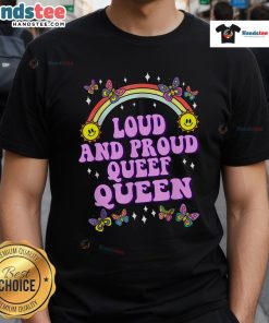 Good Queef Queen T-Shirt featuring humorous design about embarrassing queefing moments, perfect for funny apparel lovers.