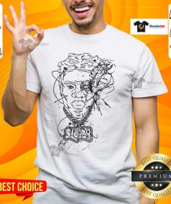 Good Sleazyworld Go Portrait T-Shirt featuring vibrant graphics and a stylish design, perfect for casual wear.