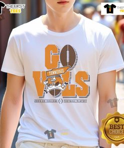 Alt Text: Good Tennessee Vols CFP Vintage 2024-25 T-Shirt featuring bold team graphics and a classic design for fans.
