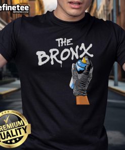 Good The Bronx Graffiti T-Shirt featuring vibrant street art design, perfect for urban fashion enthusiasts.