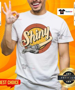 Good Vintage Shiny Since 2002 Firefly Serenity T-Shirt featuring iconic graphics from the beloved sci-fi series.