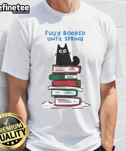 Good Winter Fully Booked T-Shirt design featuring cozy winter graphics and typography for book lovers.