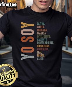 Good Yo Soy Hispanic Mujer Latina Chingona T-Shirt featuring vibrant design celebrating Latina pride and culture.