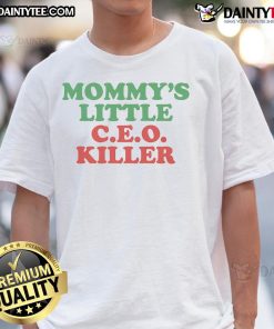 Hot Mommy's Little CEO Killer T-Shirt featuring a trendy design perfect for stylish moms and little ones alike.