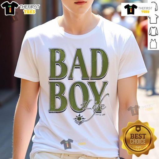 Stylish Nice Bad Boy 4 Life T-Shirt featuring bold graphics, perfect for casual wear and expressing your bold personality.