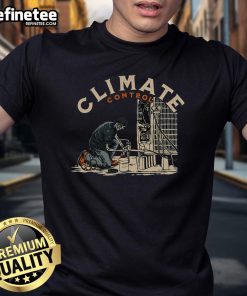 HVAC technician pride t-shirt featuring a skeleton design, perfect for showcasing love for climate control and HVAC work.
