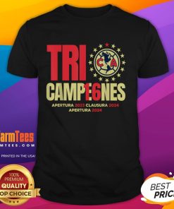 Nice Club America Champions 2024 Opening Tournament T-Shirt featuring vibrant design and team logo, perfect for fans.