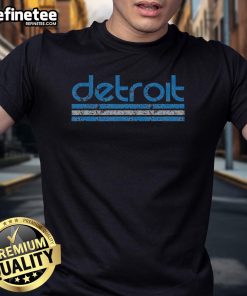 Nice Detroit Michigan retro vintage T-shirt featuring classic design and vibrant colors, perfect for Detroit enthusiasts.