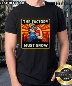 Kids T-Shirt featuring 'Nice Factorio The Factory Must Grow' design, perfect for young fans of Factorio and gaming culture.