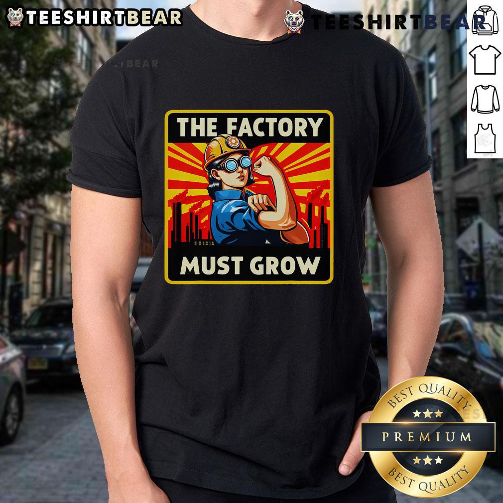 Nice Factorio The Factory Must Grow Kids T Shirt Kids T-Shirt featuring 'Nice Factorio The Factory Must Grow' design, perfect for young fans of Factorio and gaming culture.