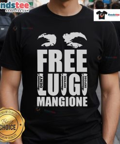Nice Free Luigi Mangione Deny Defend Depose T-Shirt featuring a stylish design perfect for casual wear.