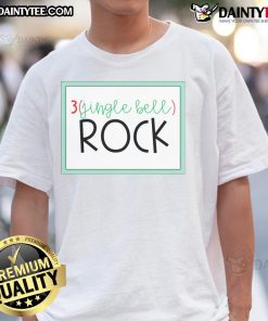 Nice Holiday Math Teacher Jingle Bell Rock T-Shirt featuring festive graphics and a playful design for math educators.