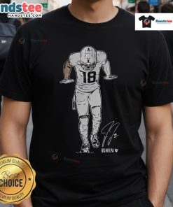Nice Justin Jefferson The Silencer T-Shirt featuring bold graphics, perfect for fans of the NFL star and stylish sportswear.