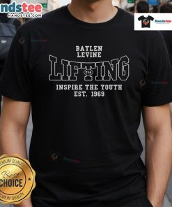 Nice Lifting Inspire The Youth Est 1969 T-Shirt design featuring motivational graphics and a modern fit in vibrant colors.