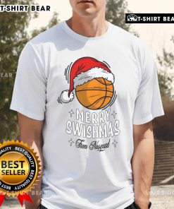 Nice Noah Neumann Swishmas T-Shirt from Nnsquad featuring festive design, perfect for Christmas celebrations.