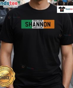 Nice Shannon Ireland County Clare T-Shirt featuring vibrant designs and local motifs, perfect for showcasing Irish pride.