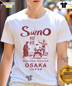 Nice Sumo Wrestling Japan Osaka Japanese T-Shirt featuring a vibrant design celebrating Japanese culture and heritage.