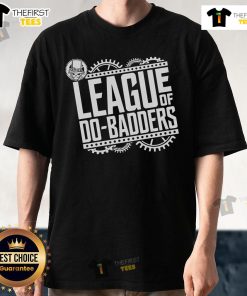 Alt Text: Nice The League Dd-Badders T-Shirt featuring a stylish graphic design perfect for casual wear and fans of the league.