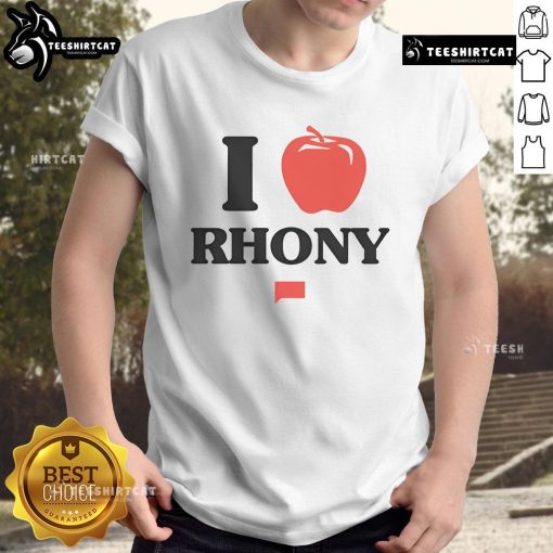 Nice The Real Housewives Of New York City Apple RHONY T-Shirt featuring vibrant graphics and stylish design for fans.
