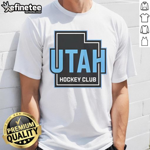 Nice Utah Hockey Club T-Shirt featuring the team's logo and colors, perfect for fans and players of Utah hockey.
