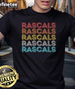 Nice Vintage Retro Rascals T-Shirt featuring colorful graphics and a classic fit, perfect for nostalgic fashion lovers.