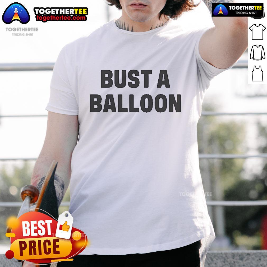 Official Bust A Balloon T Shirt Official Bust A Balloon T-Shirt featuring vibrant graphics and a fun design for balloon enthusiasts and party lovers.