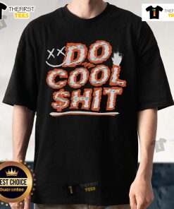 Alt Text: Cboystv Do Cool Shit T-Shirt featuring bold text design, perfect for fans of Cboystv and casual streetwear style.