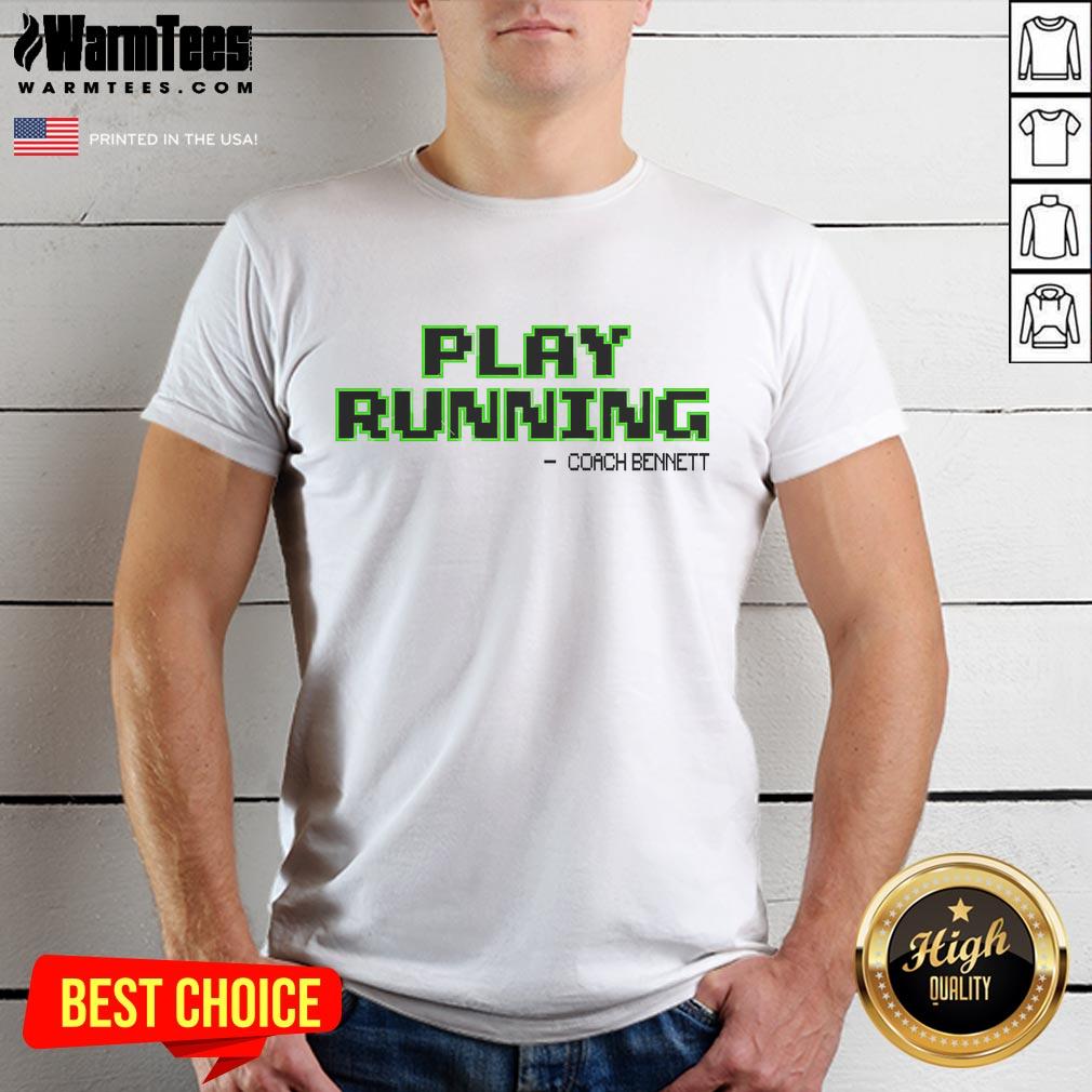 Official Coach Bennett Play Running Raglan T Shirt Official Coach Bennett Play Running Raglan T-Shirt in vibrant colors, perfect for athletes and sports enthusiasts.