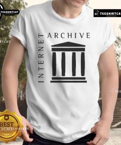 Official Delfinaplissken Internet Archive T-Shirt featuring unique design and logo, perfect for fans and collectors.