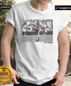 Official Homage Sean Taylor T-Shirt featuring Washington Commanders logo, honoring the NFL legend's legacy.